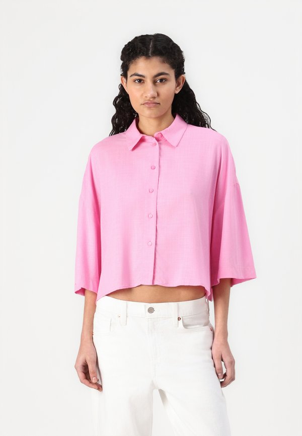 ONLY ONLASTRID - Button-down blouse - begonia pink