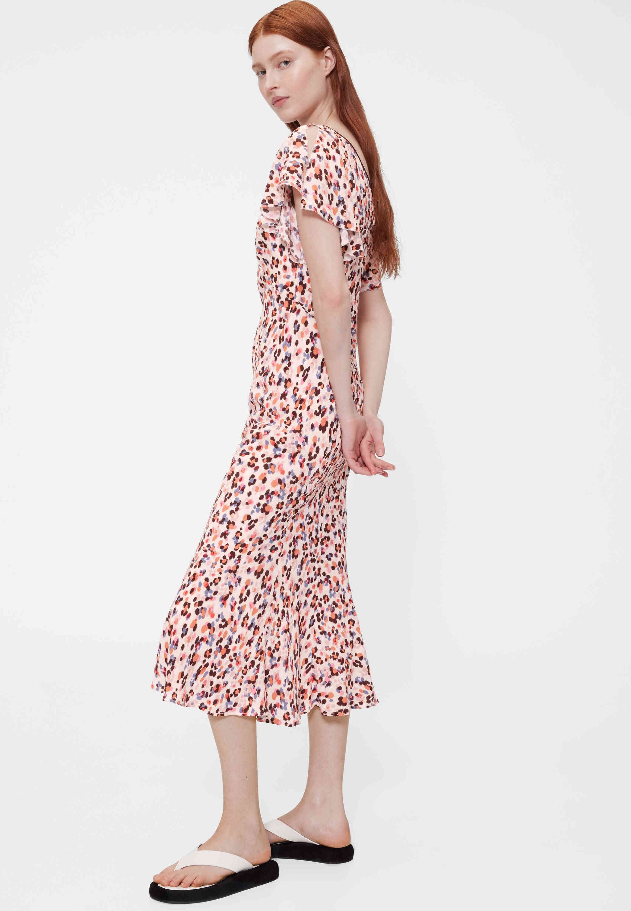 GAP GAP STUDIO PRINT MIDI DRESS