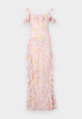 Needle & Thread FLOATING FREESIAS GEORGETTE CAMI GOWN