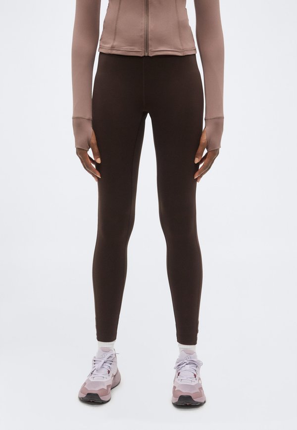 adidas Performance ALL ME - Leggings - aurora coffee