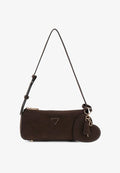 Guess ISOBEL SCHULTER - Handbag - dunkelbraun