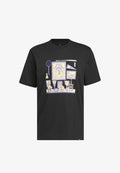adidas Sportswear ADIDAS SPORTSWEAR SPORTS BAR MEMORABILIA GRAPHIC T-SHIRT - Print T-shirt - black