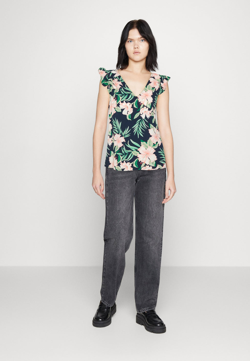ONLY ONLSYLVIE LIFE FRILL TOP