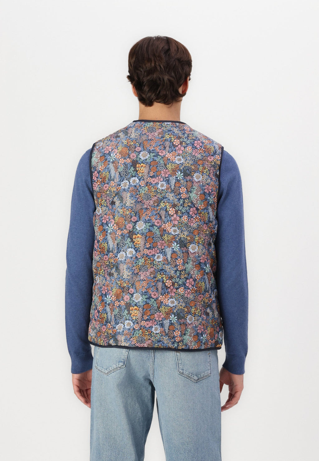 Lyle & Scott REVERSIBLE GILET MADE WITH LIBERTY