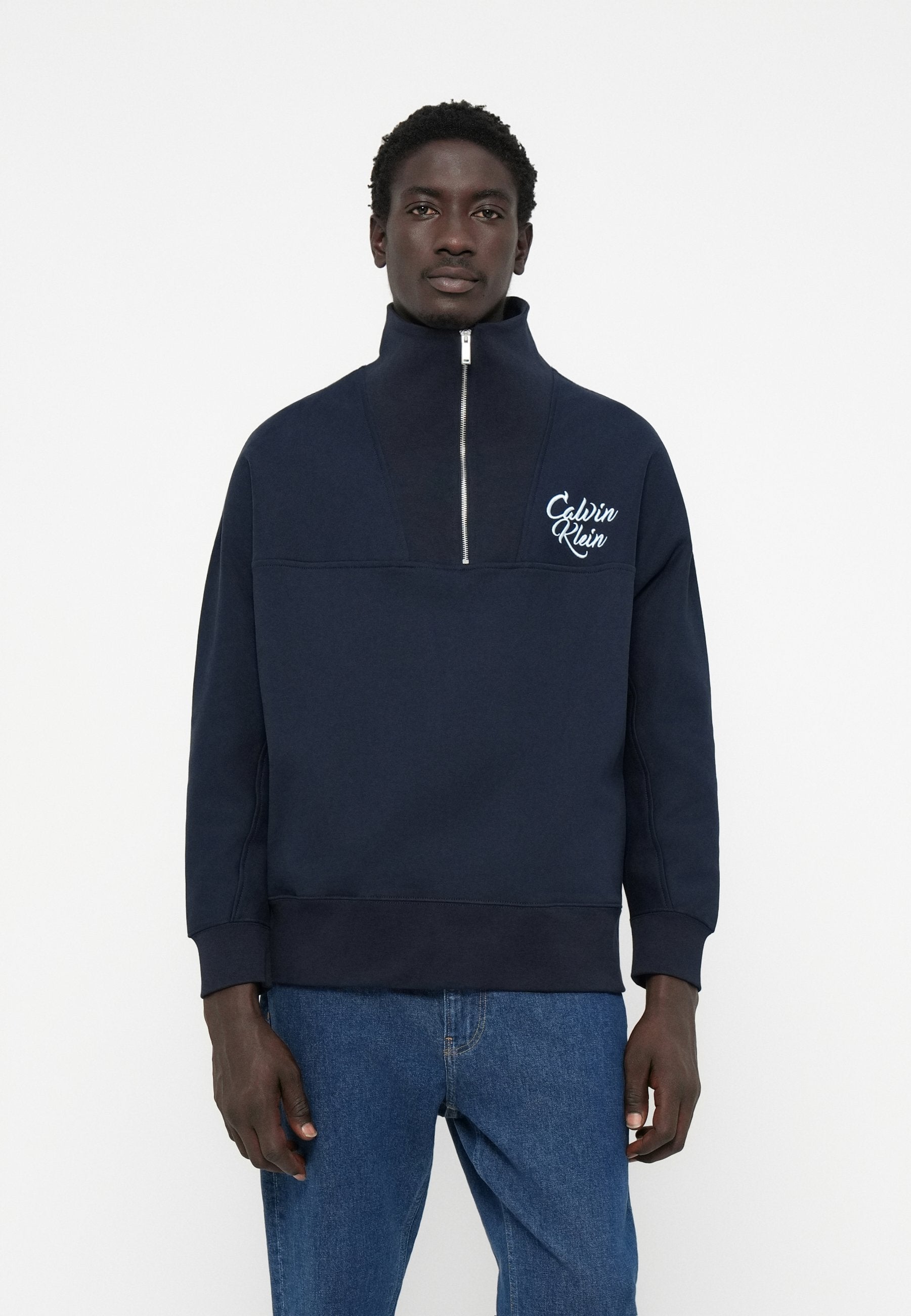 Calvin Klein Jeans PREMIUM LOGO FUNNEL NECK UNISEX