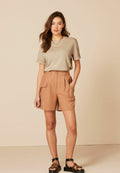 Next TAILORED UTILITY DETAIL SHORTS