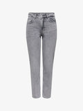ONLY Straight fit ONLEMILY High waist Ankle length - Slim fit jeans - medium grey denim