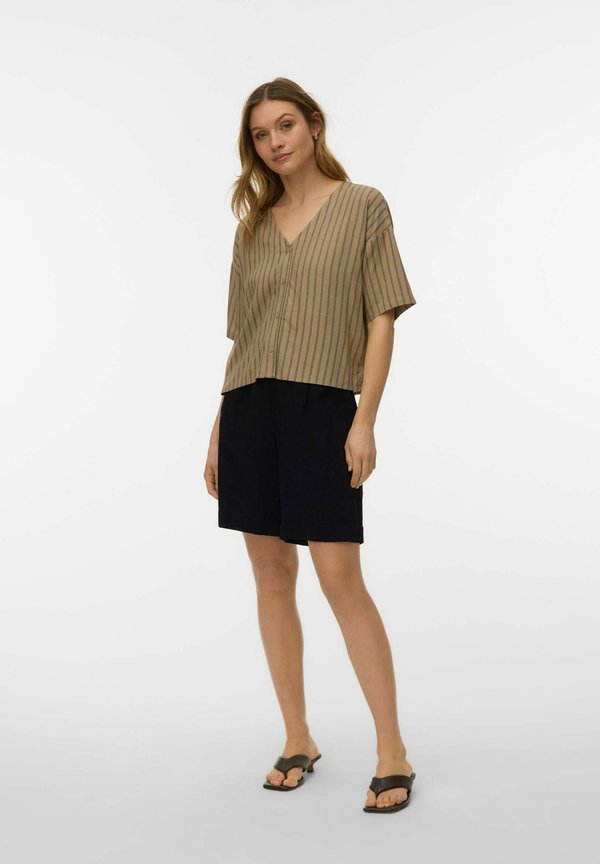 Vero Moda VMROSIE - Blouse - silver mink