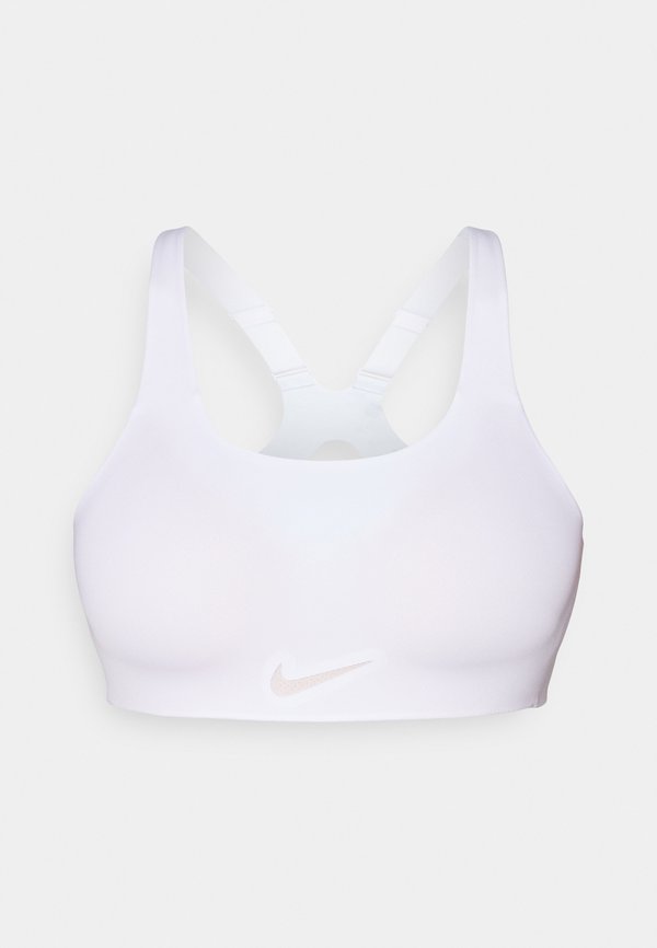Nike Performance RIVAL BRA - High support sports bra - white