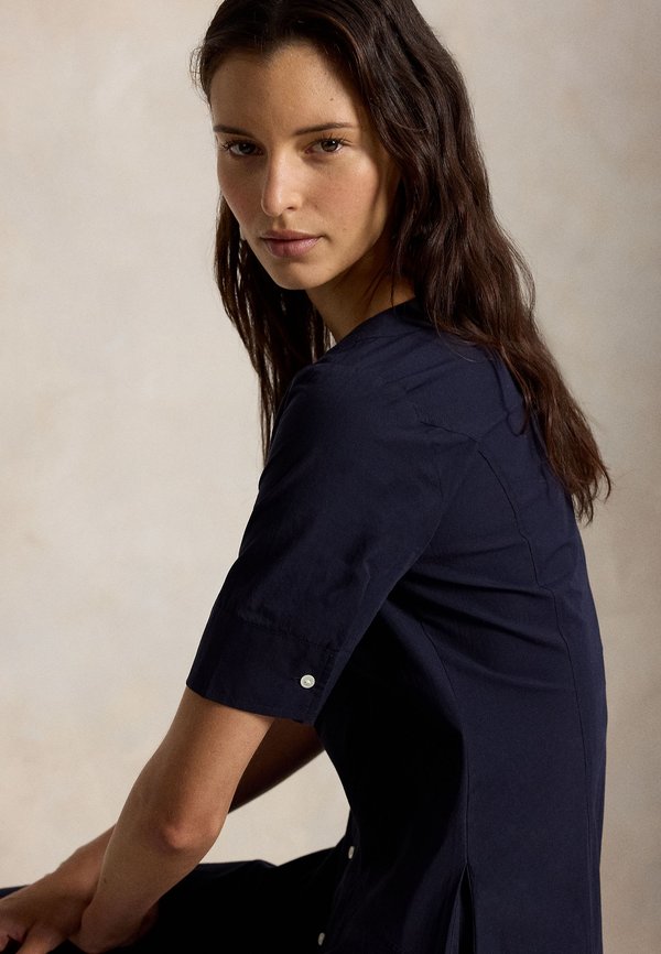 Polo Ralph Lauren COTTON CANVAS SCOOPNECK DRESS