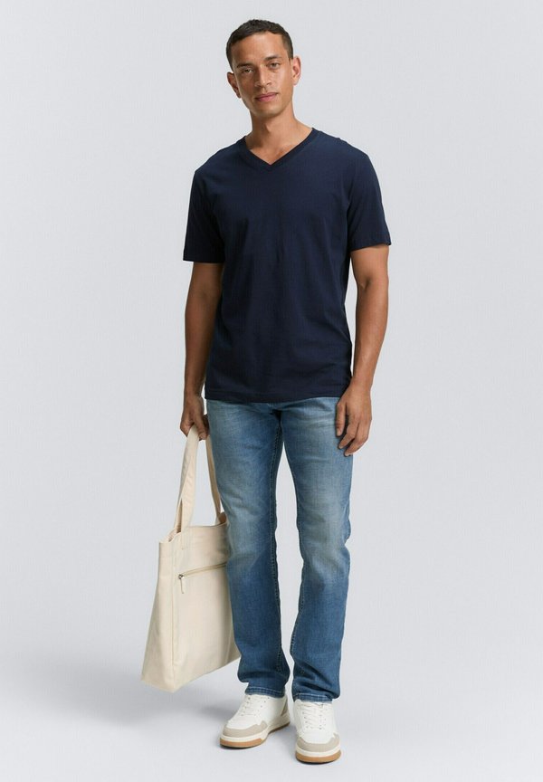 TOM TAILOR 2-PACK - Basic T-shirt - sky captain blue