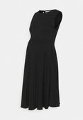 Ripe KNIFE PLEAT DRESS ROUND NECK