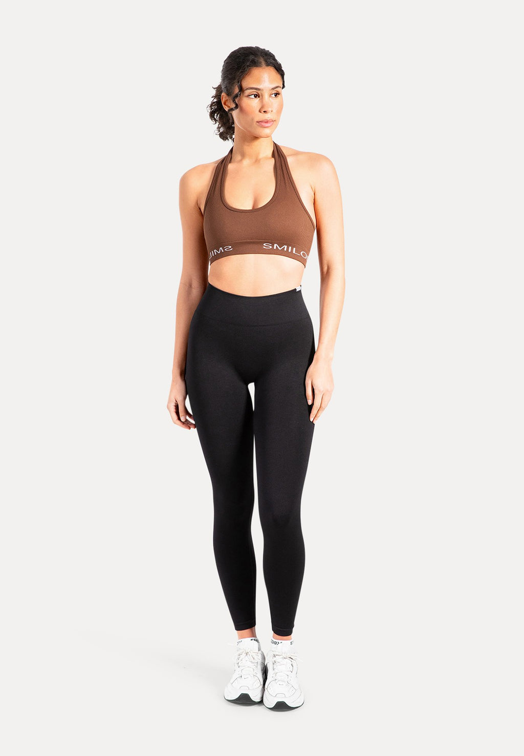 Smilodox AZURA RIBBED NECK HOLDER BRA