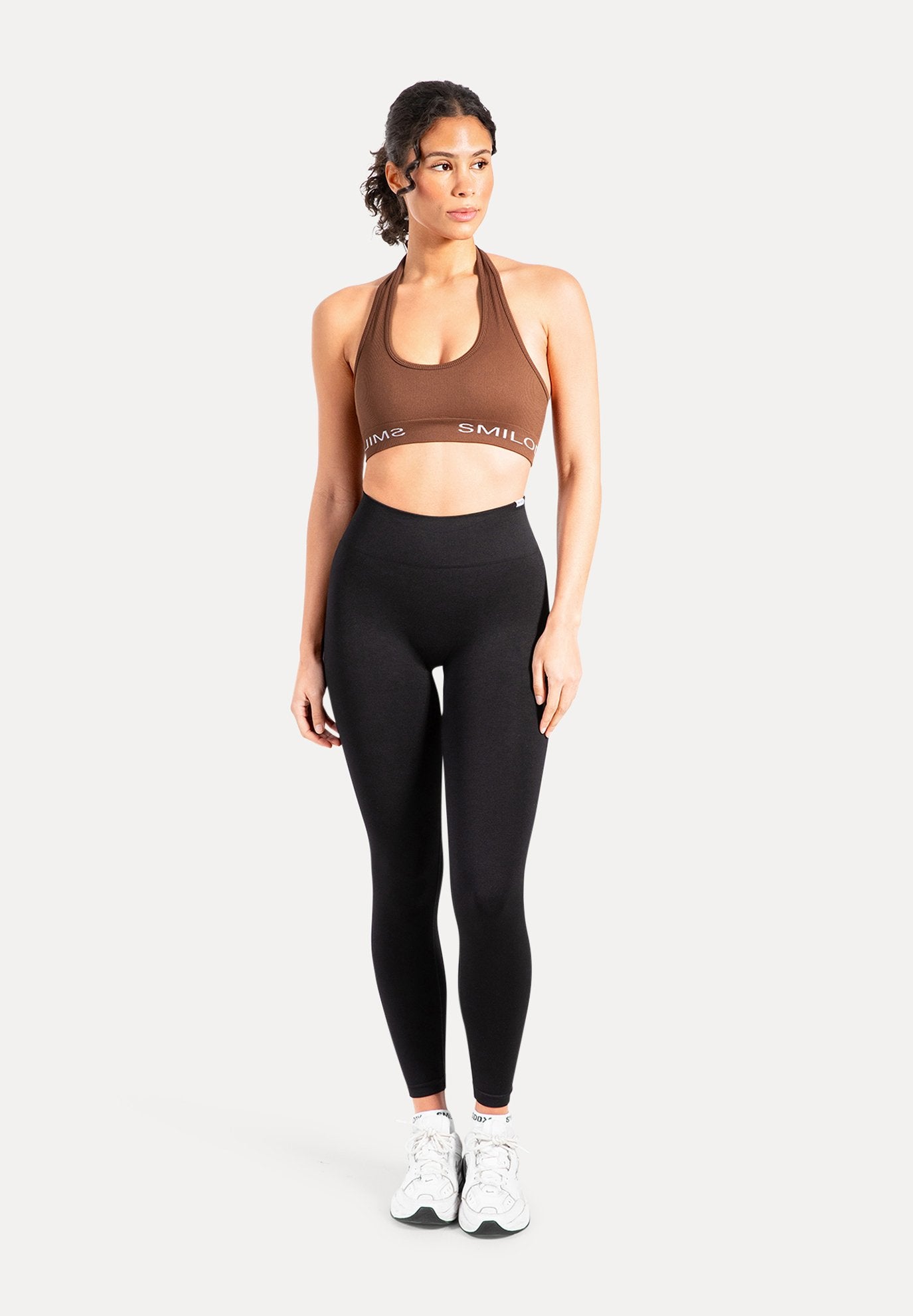 Smilodox AZURA RIBBED NECK HOLDER BRA