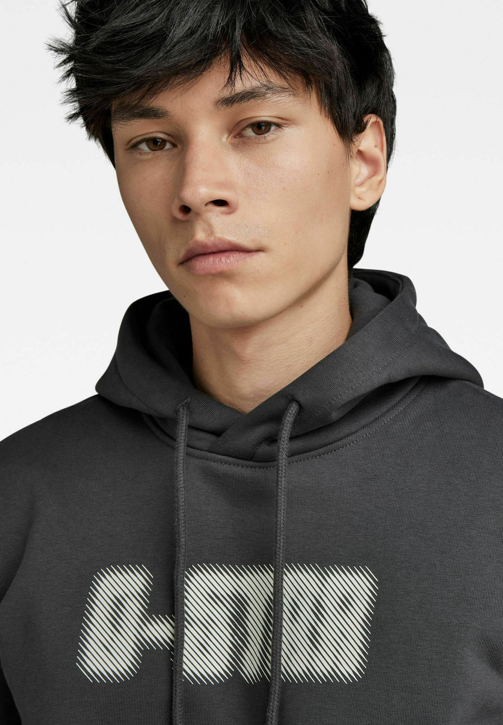 G-STAR DOTTED HOODED