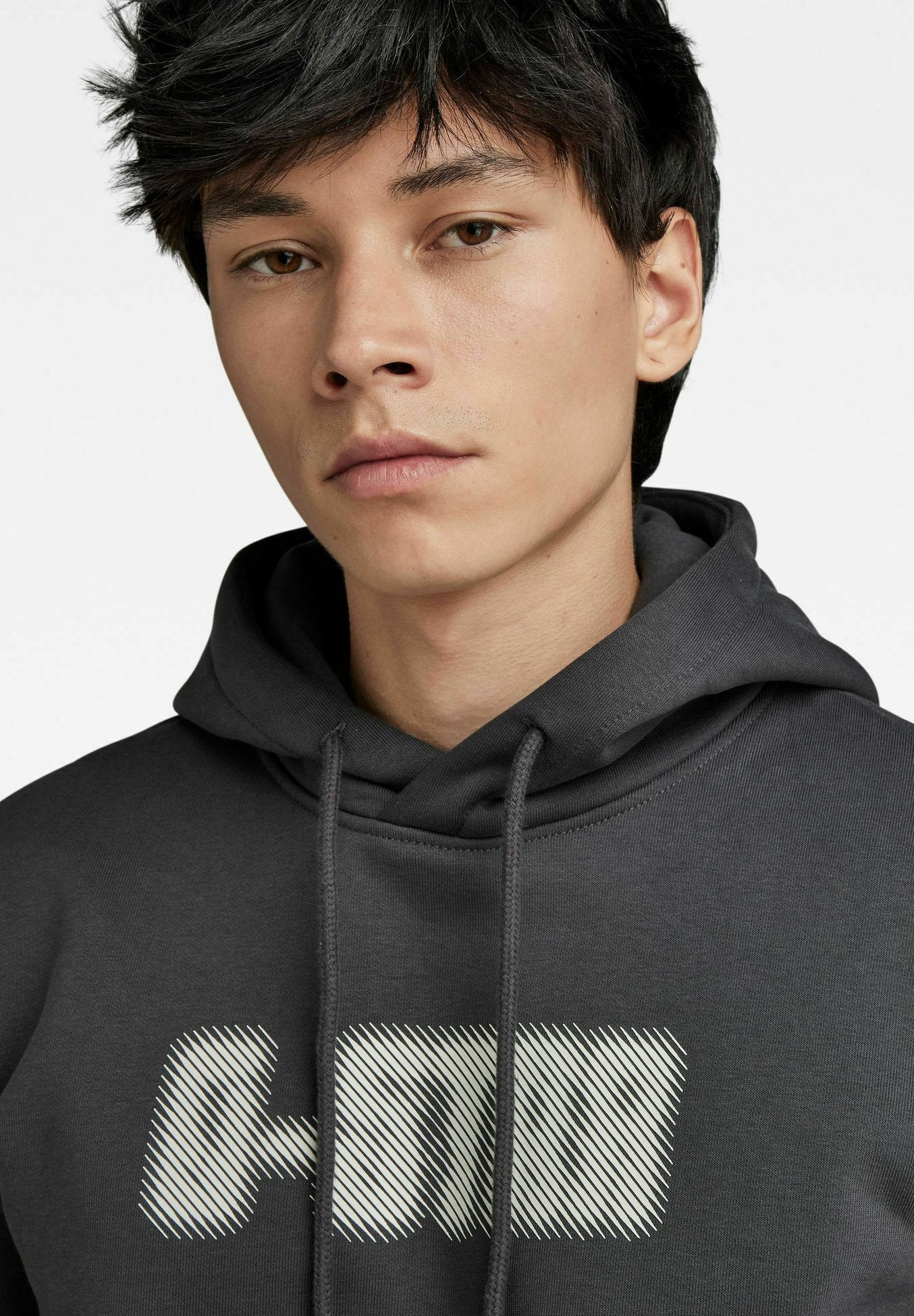 G-STAR DOTTED HOODED