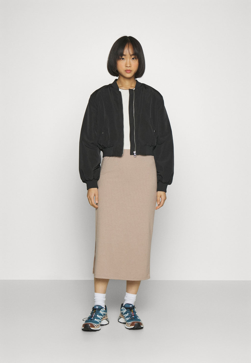 Pieces Petite PCKYLIE MIDI SKIRT