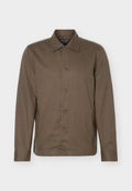 Marc O'Polo OVERSHIRT WITH CAMP COLLAR SIDE SEAM POCKETS STRAIGHT HEM