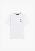Tommy Hilfiger TH X CADILLAC FORMULA 1 TEAM LOGO TEE UNISEX - Print T-shirt - white