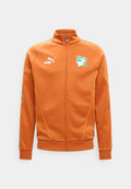 Puma IVORY COAST FIF KING ANTHEM JACKET - National team wear - warm chestnut/white