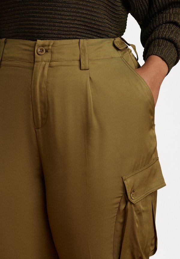 Lauren Ralph Lauren Woman TWILL CARGO ANKLE PANT