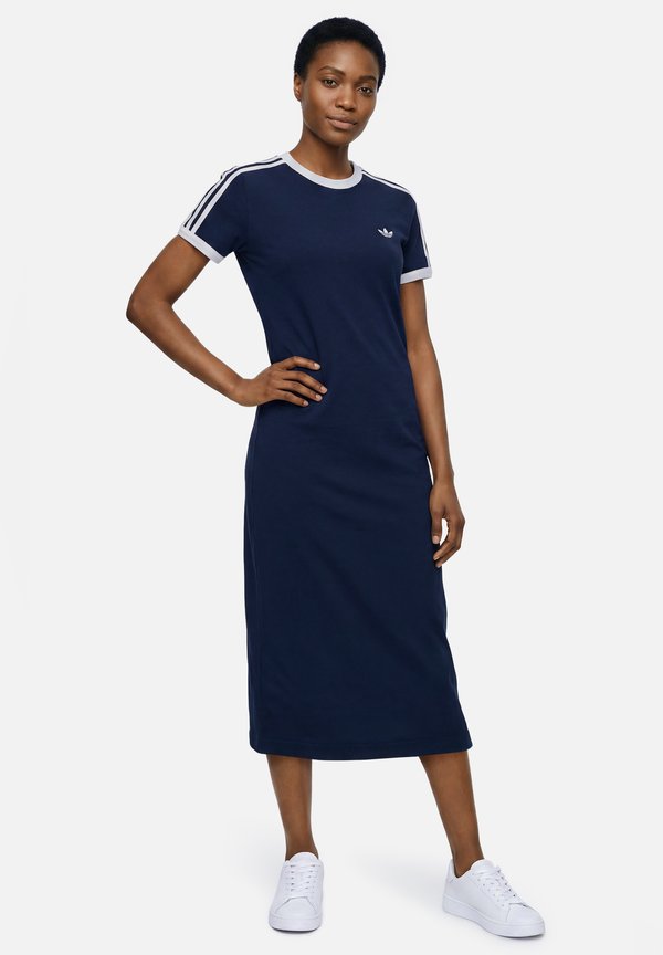 adidas Originals ADIDAS ORIGINALS KLEID - T-Shirt Dress - marine weiß