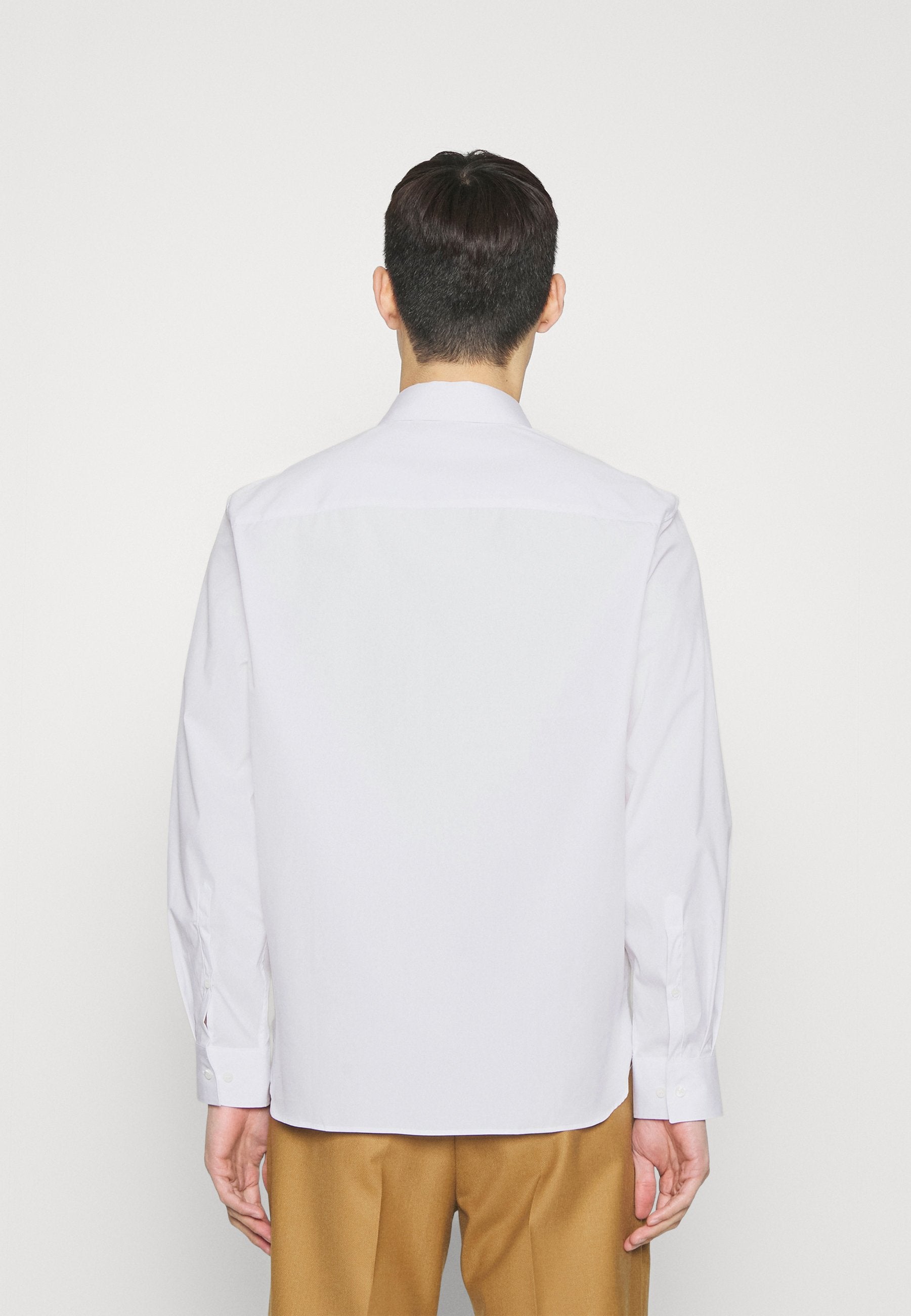 Neil Barrett SLIM BOLT COLLAR DETAIL LONG SLEEVE SHIRT