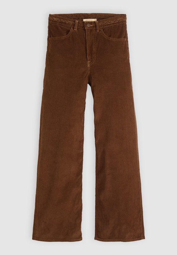 Levi's® RIBCAGE WIDE LEG BRAIDED - Wide Leg - carafe