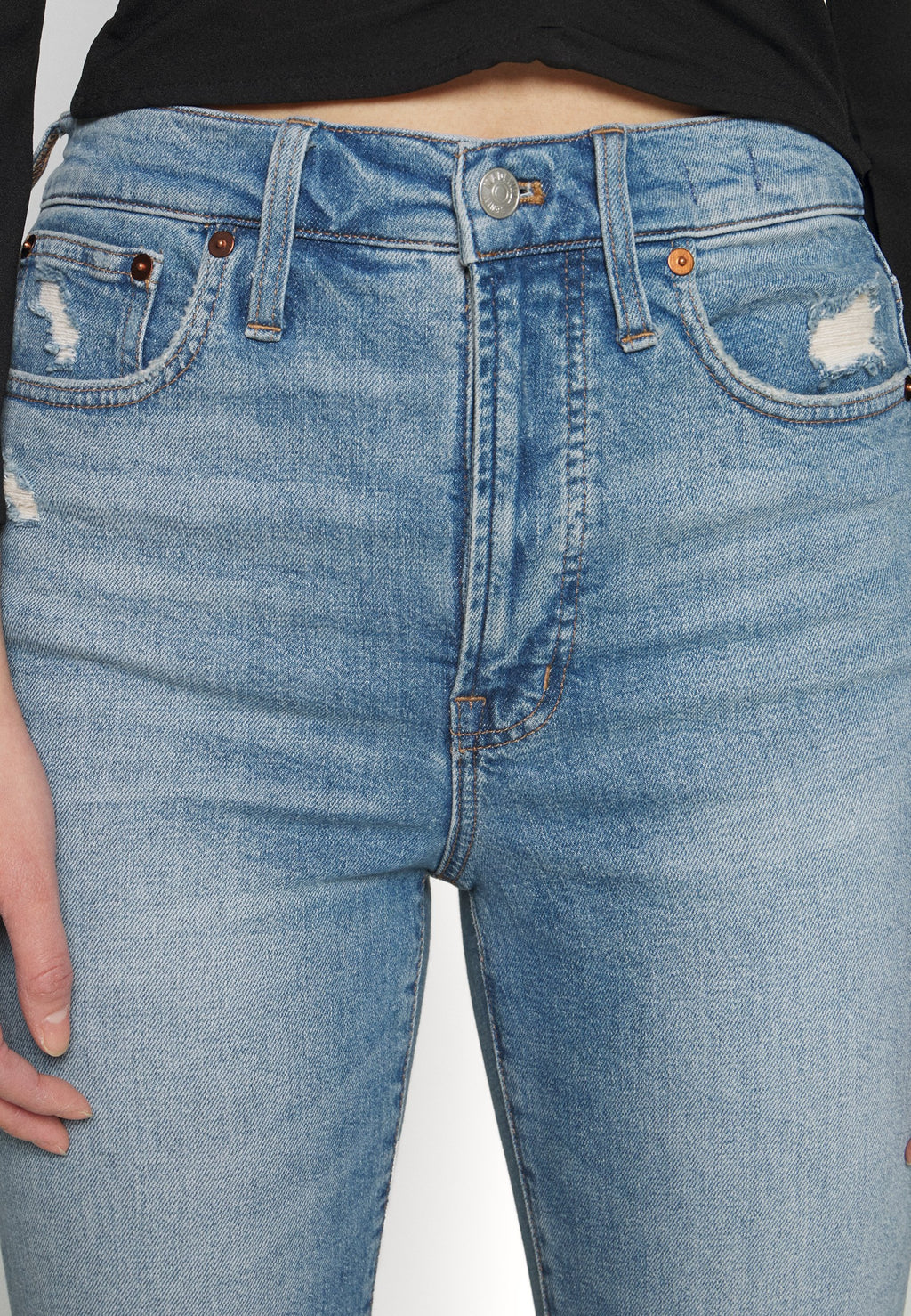 Madewell PERFECT VINTAGE RIPS IN HIRO