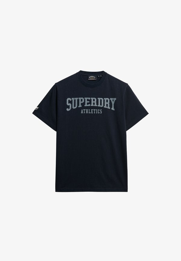 Superdry & Co ATHLETIC ESSENTIALS - Print T-shirt - eclipse navy