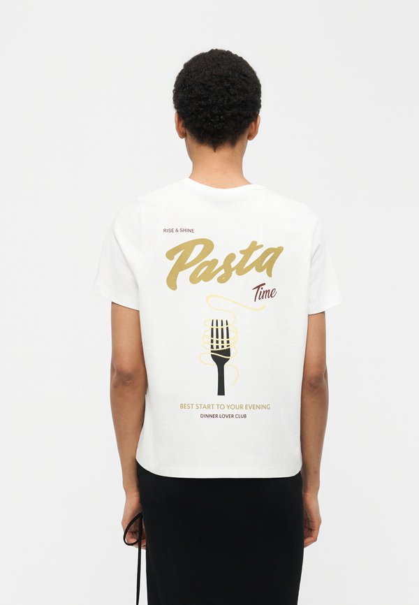 Vero Moda VMTARA ANITA  - Print T-shirt - snow white