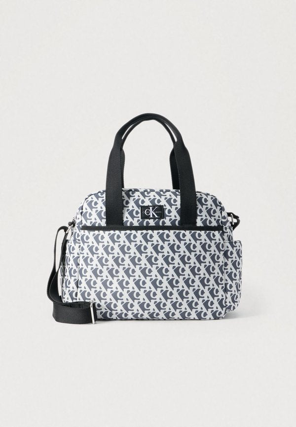 Calvin Klein Jeans DIAPER BAG UNISEX - Baby changing bag - blue allover