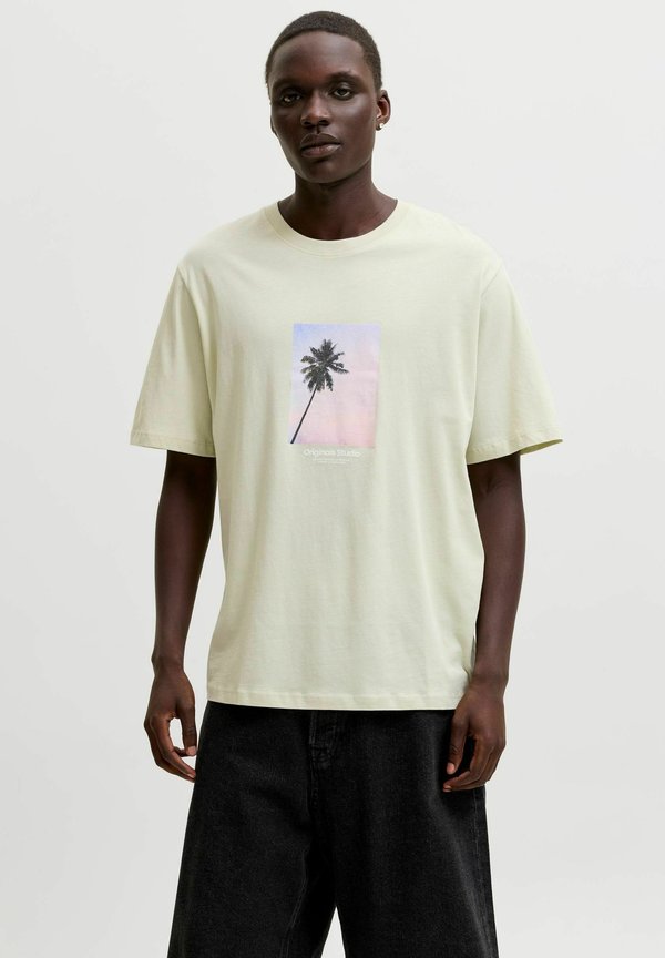 Jack & Jones T- - Print T-shirt - Green