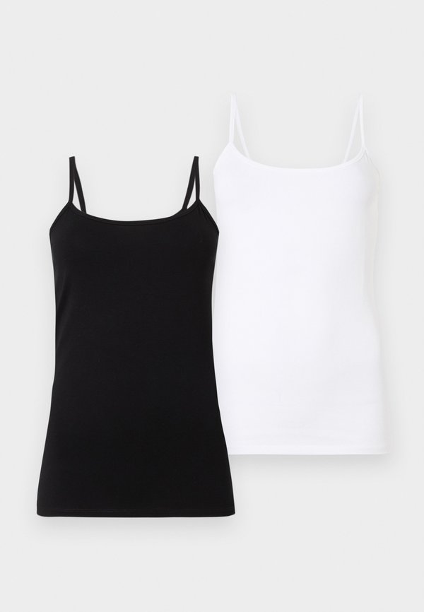 TOM TAILOR STRAP 2 PACK - Top - deep black