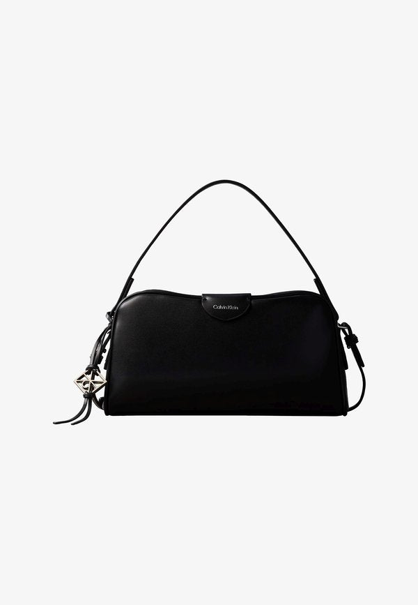Calvin Klein MULTI COMPARTMENT - Handbag - black