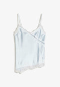 Bershka Top - light blue