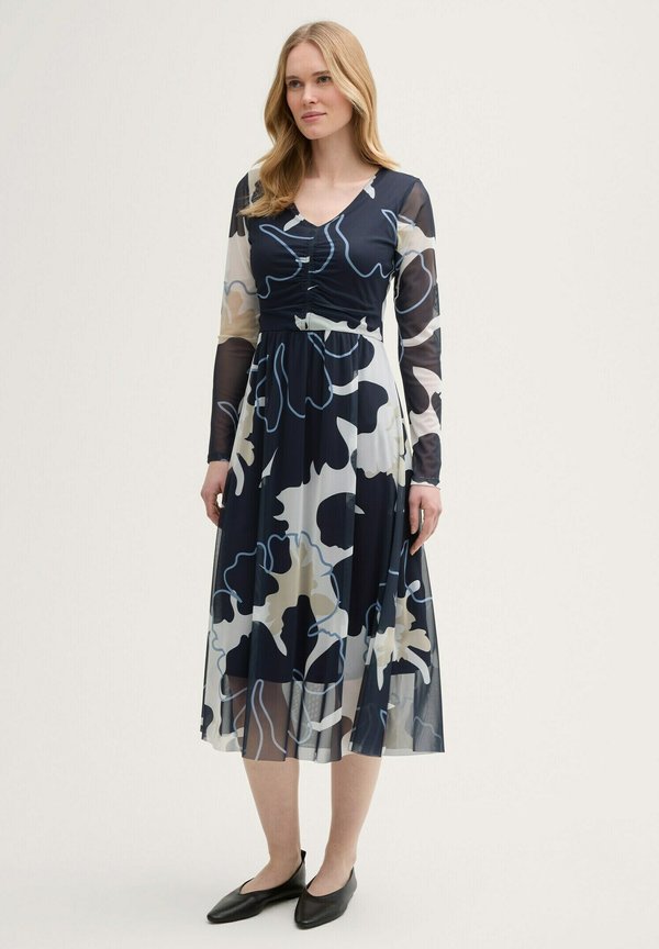 TOM TAILOR Day dress - big floral shapes design