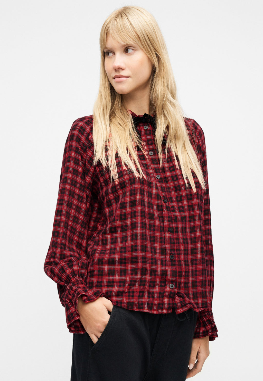 GAP RUFFLE TIE