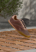 Calvin Klein PRO RUNNER LACEUP - Trainers - nutmeg/peach mocha/vineyard wine