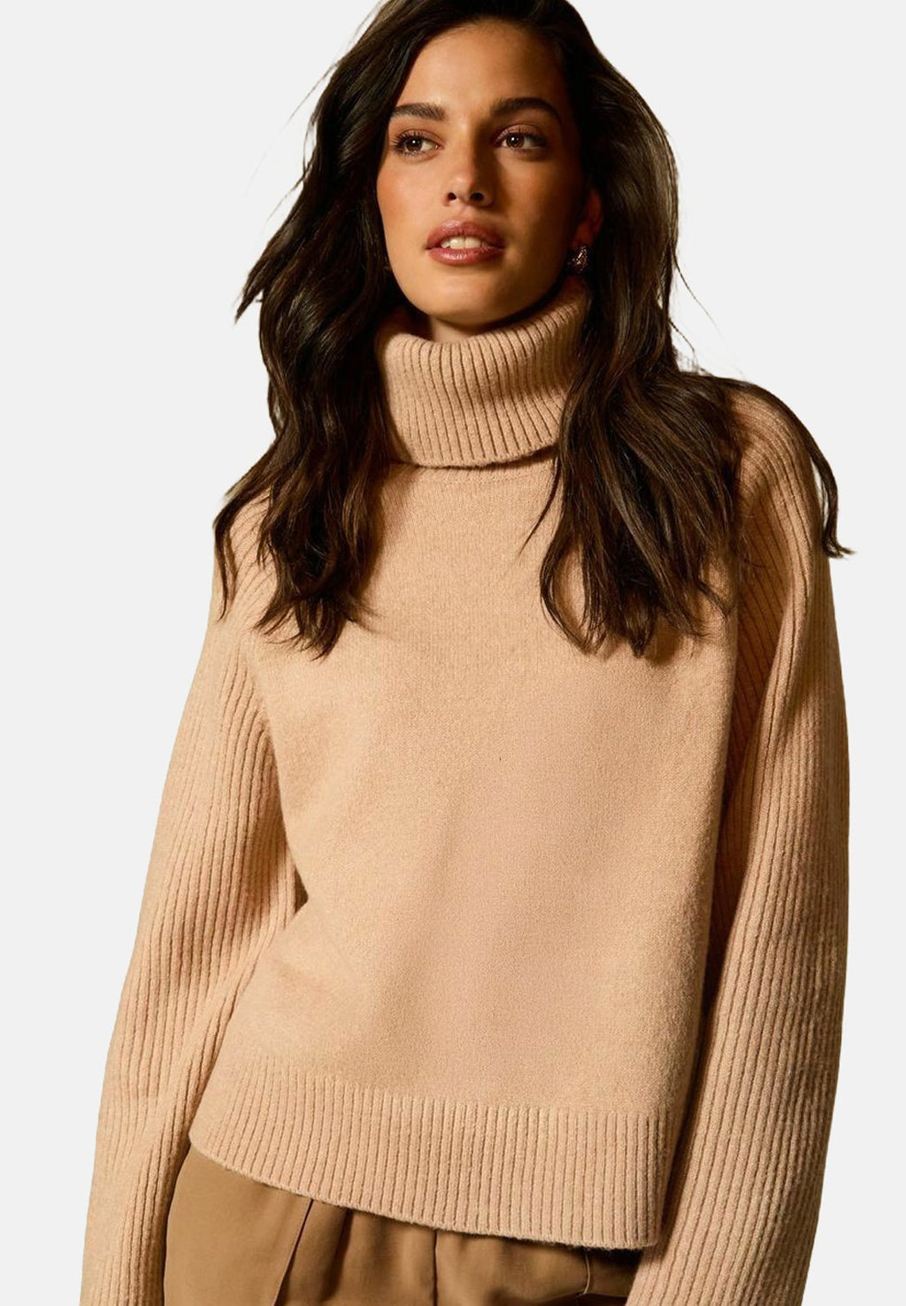 New Look RIB ROLL NECK