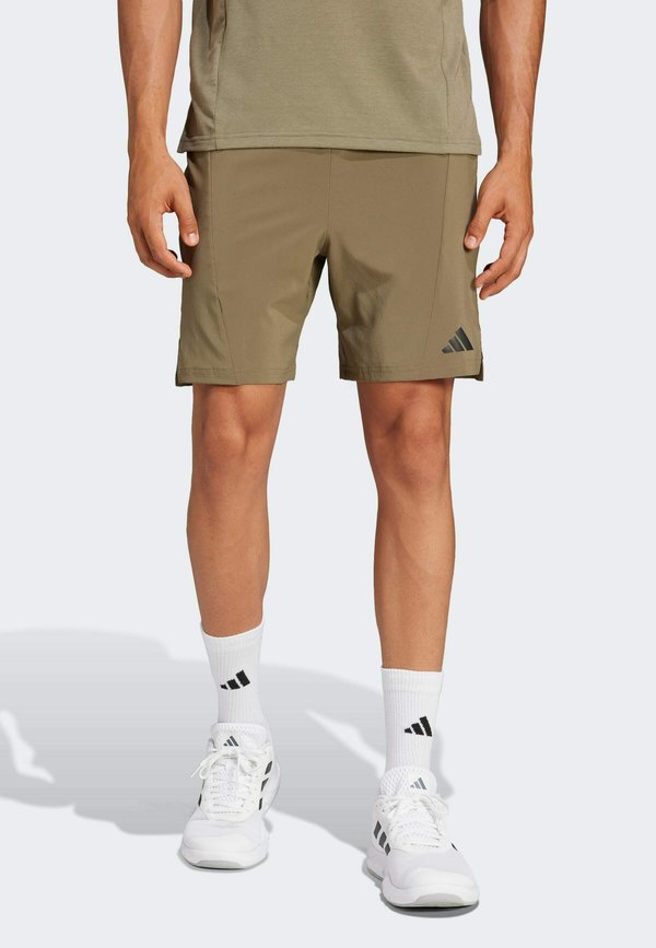 adidas Performance WORKOUT - Sports shorts - olive strata