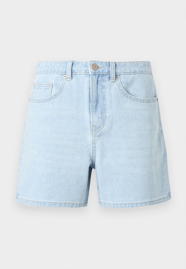 ONLY Denim shorts - light blue bleached denim