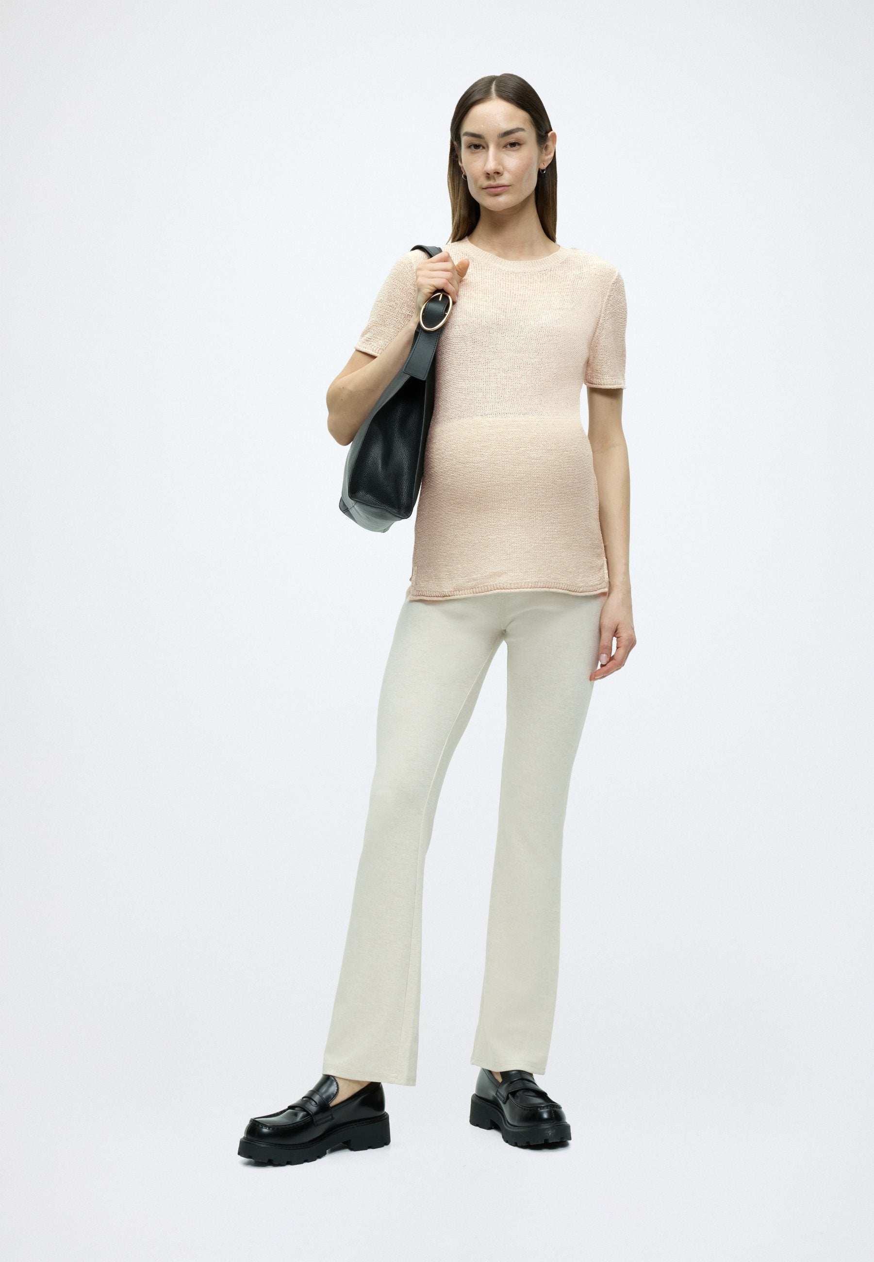ONLY MATERNITY OLMSUNNY S/S PULLOVER KNT