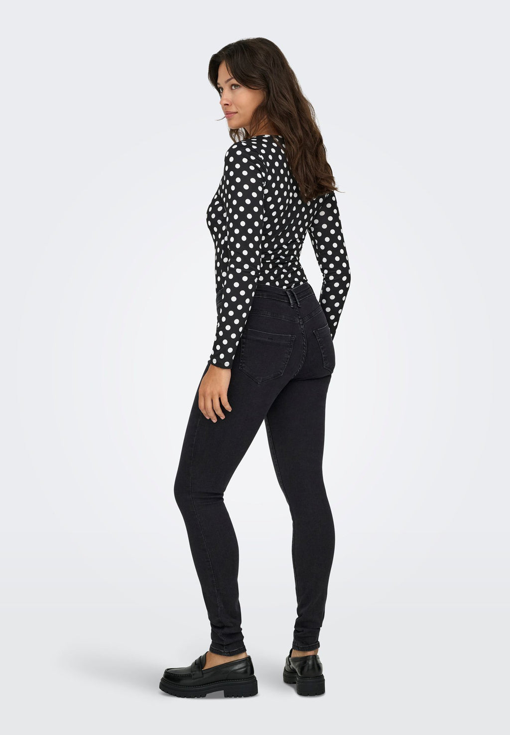 Skinny fit ONLSHAPE Mid waist Media 4