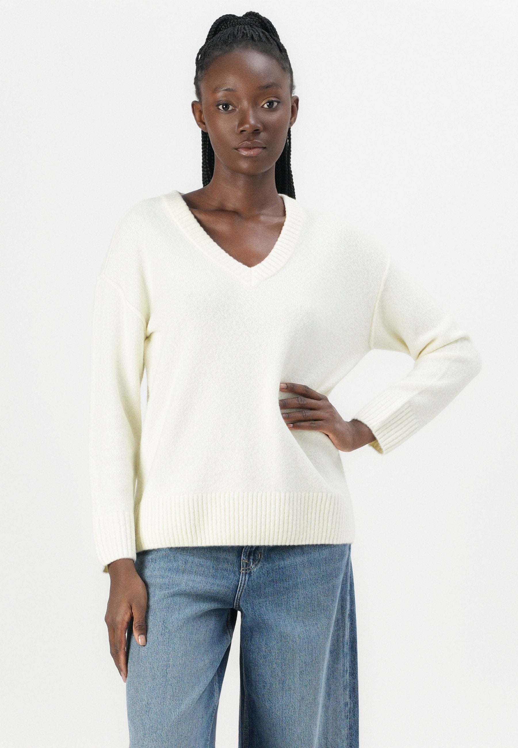 Vero Moda VMILSE V NECK PULLOVER