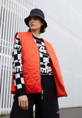iets frans... REVERSIBLE QUILTED GILET