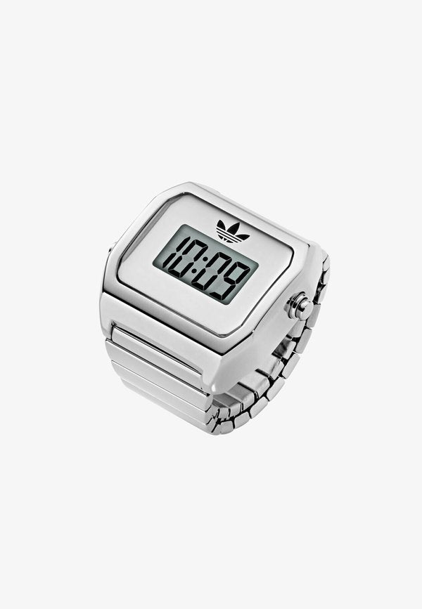 adidas Originals DIGITAL TWO RING UNISEX - Ring - silver-coloured tone