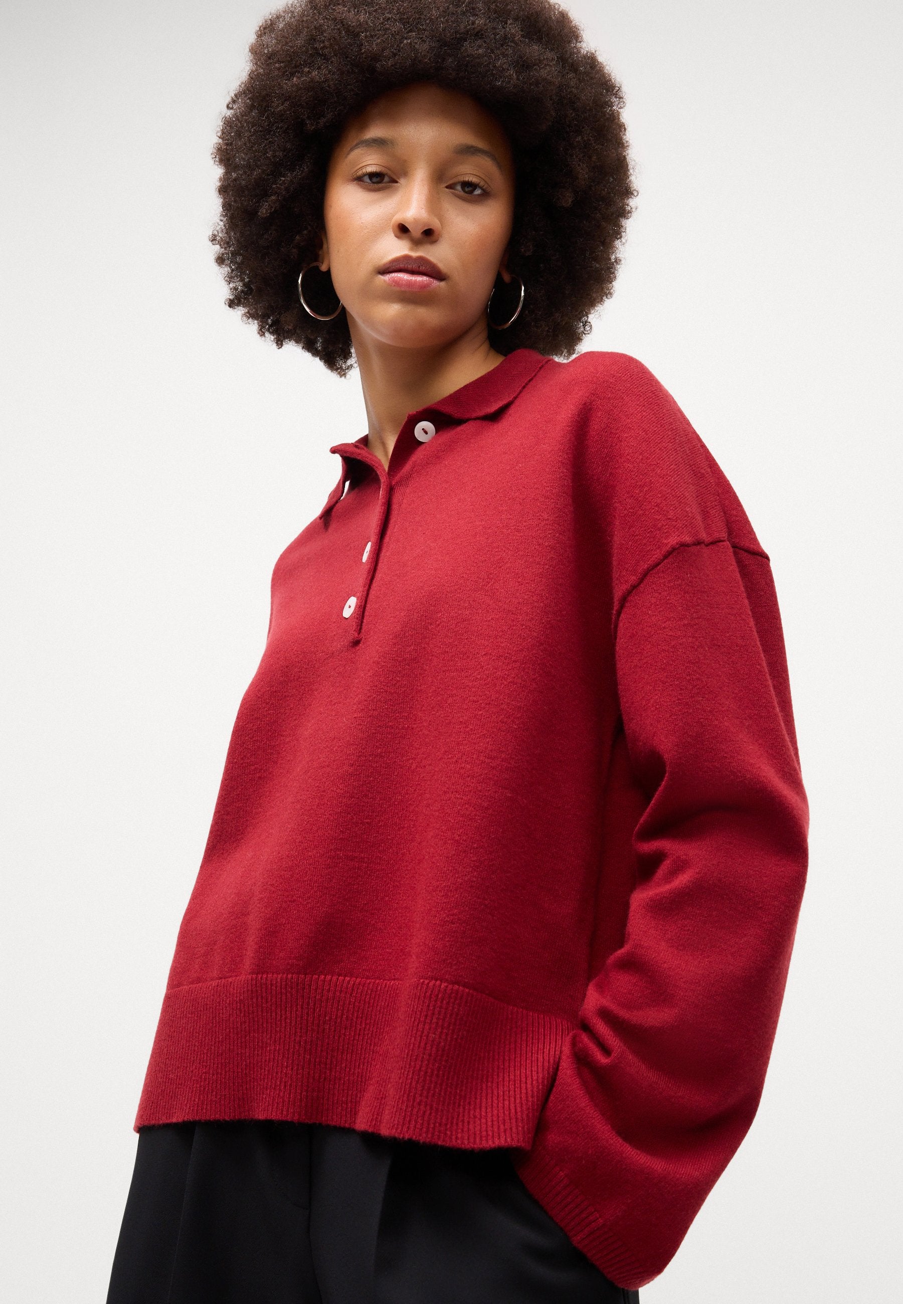 Gina Tricot COLLAR SWEATER