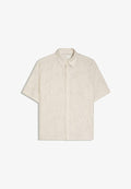 Bershka RUSTIC SHORT SLEEVE - SHIRT - Shirt - sand