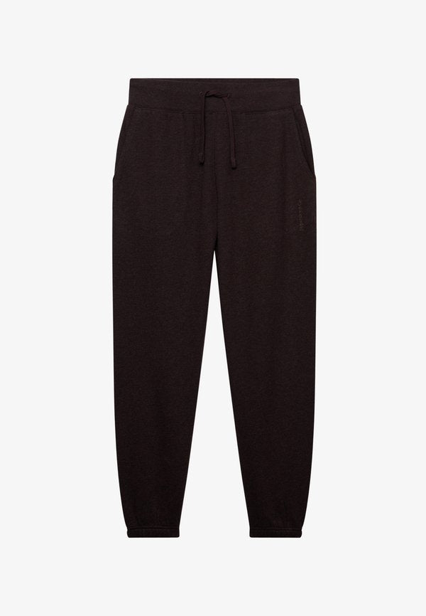 Superdry & Co SUPERDRY ESSENTIAL COMPANY LOGO JOGGERS.. - Tracksuit bottoms - heritage port marl